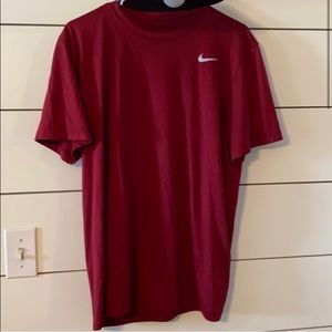 Deep red Nike T-shirt